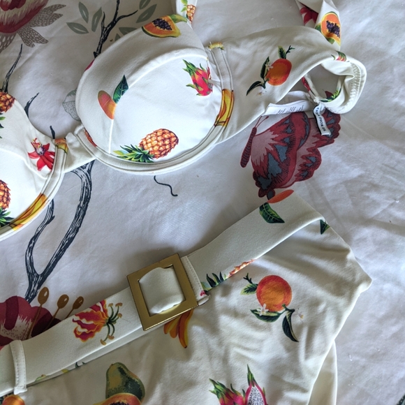 Tropical fruit bikini set - Picture 6 of 10